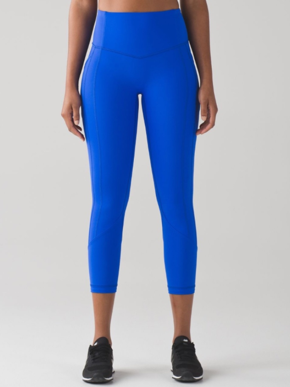 Lululemon All The Right Places Crop II 23" Cerulean Blue Size 6